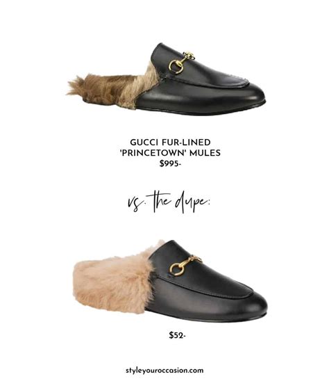 gucci fringe heels dupe|gucci loafer mule dupes.